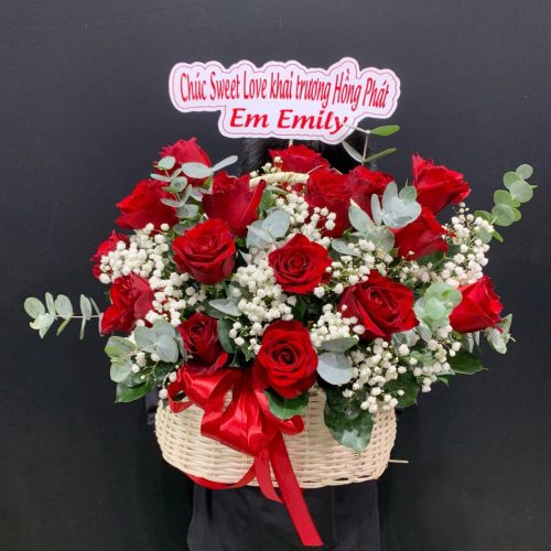 hoa tươi sa đéc Hoa giỏ #HG08