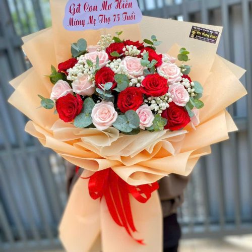hoa tươi sa đéc, hoa bó #HB14