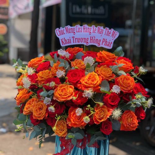 hoa tươi sa đéc Hoa giỏ  #HG04