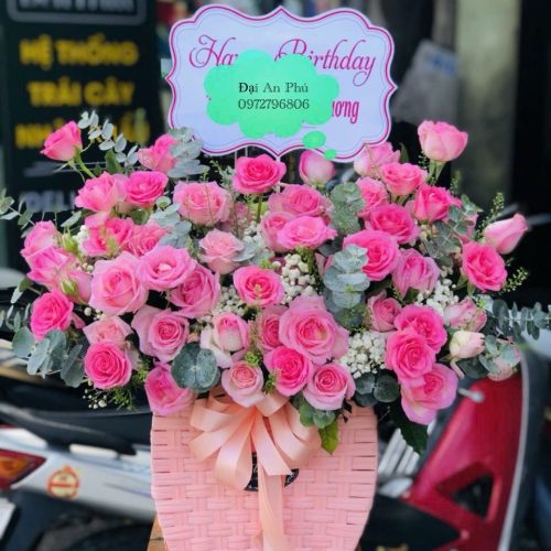 hoa tươi sa đéc Hoa giỏ #HG10