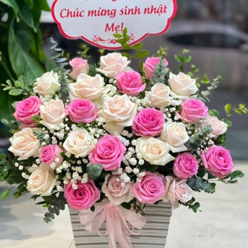 Hoa tươi sa đéc Hoa giỏ #HG18