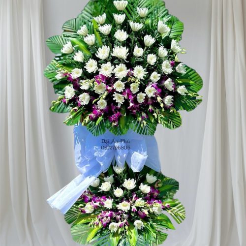 Hoa tươi sa đéc,hoa chia buồn, hoa đám tang #HCB21