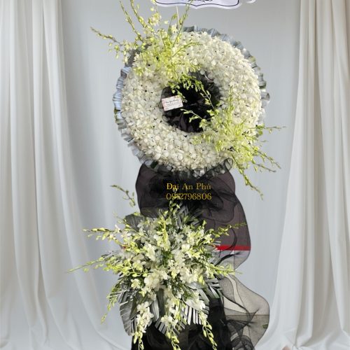Hoa tươi sa đéc,hoa chia buồn, hoa đám tang #HCB36