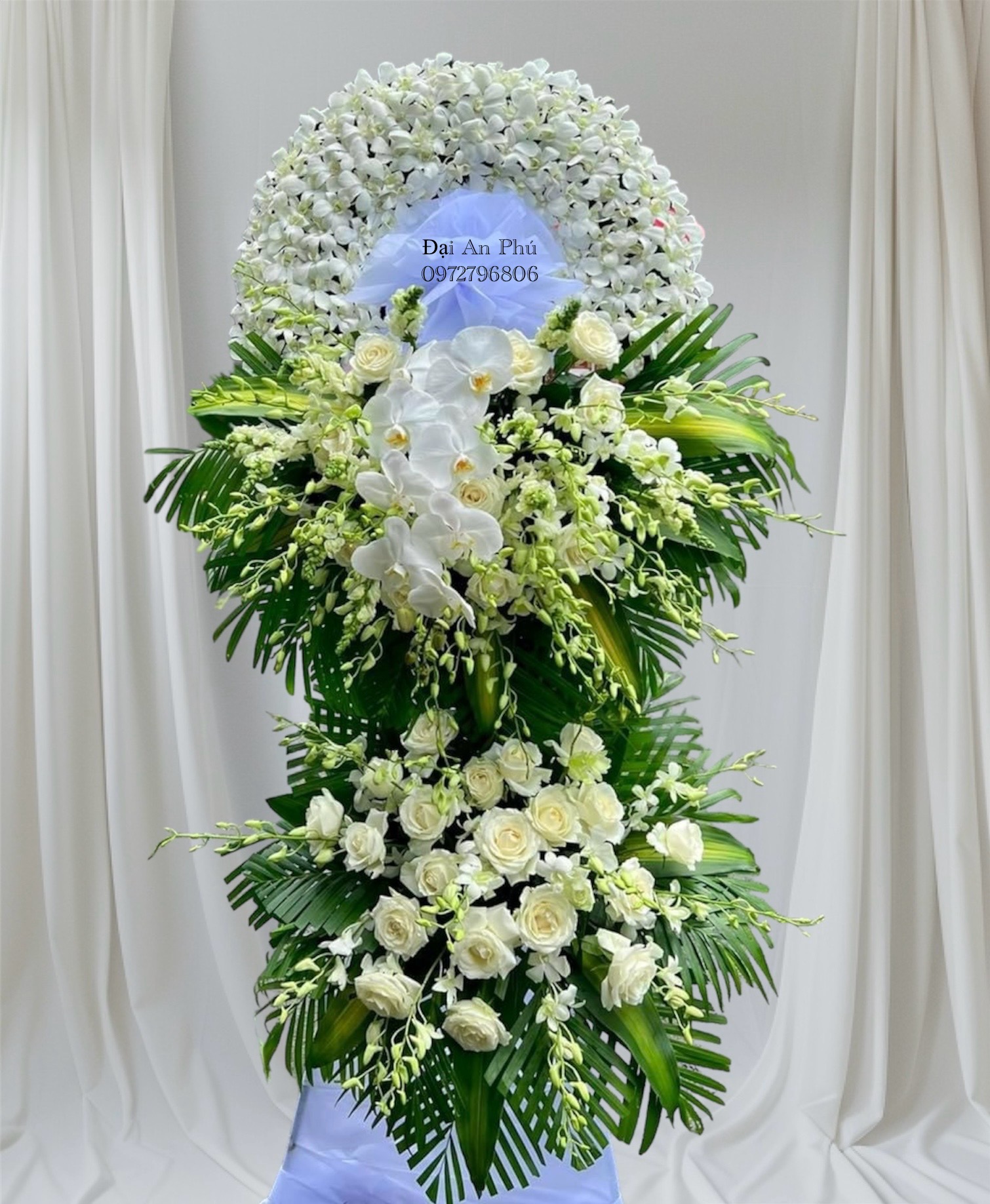 Dịch vụ điện hoa chia buồn, hoa tang lễ tại Sa Đéc - Đồng Tháp